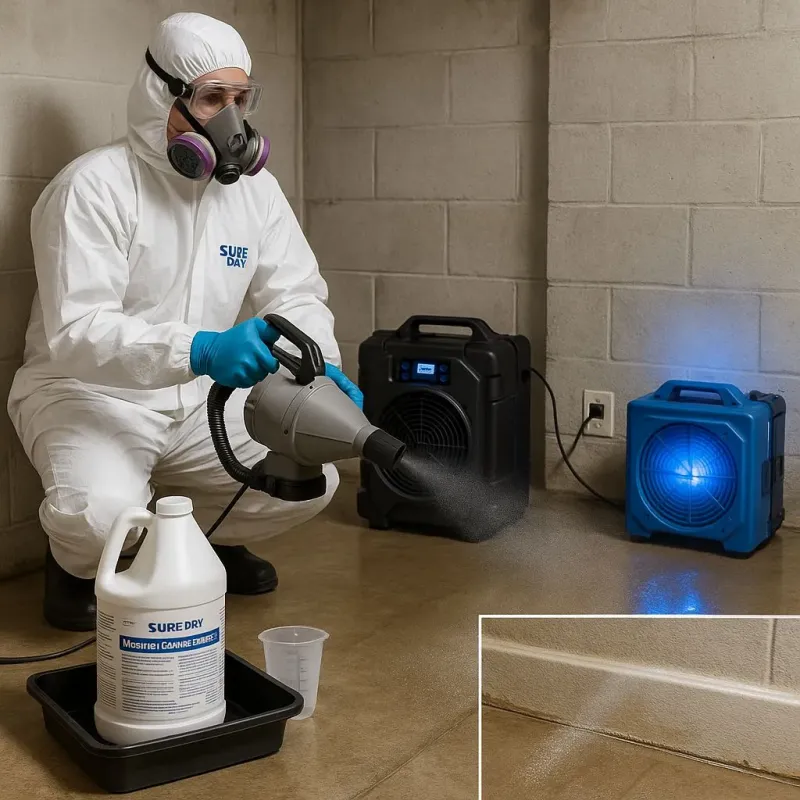 Sanitization and Odor Removal process in Rapids, NY
